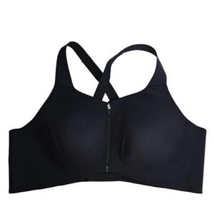 Knix Catalyst Zip Front Sports Bra Size 8 Fits Sizes 40 D, DD, DD and 42 D, DD